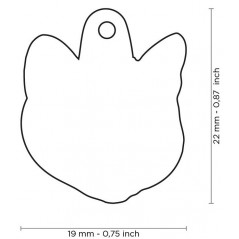 Médaille Chat Bringé - 18,90 € - My Family - 3000000170991 - Ornibird SRL