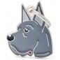 Médaille Chien Dogue Allemand Bleue 1 Médaille Chien Dogue Allemand Bleue 1