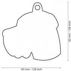 Médaille Chien Dogue Allemand Arlequin 2 - 18,90 € - My Family - 8058773270955 - Ornibird SRL