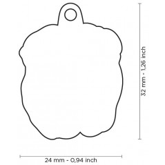 Médaille Chien Shar Pei 2 - 18,90 € - My Family - 3000000171103 - Ornibird SRL