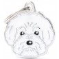 Médaille Chien Bolognese Médaille Chien Bolognese