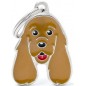 Médaille Chien Cocker Spaniel Rouge Médaille Chien Cocker Spaniel Rouge