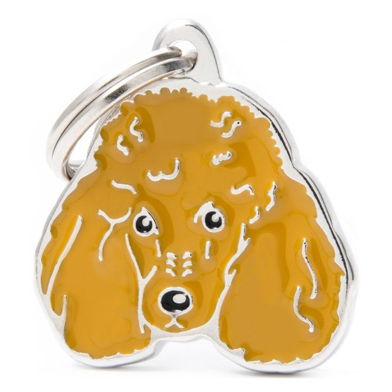 Médaille Chien Caniche Abricot Médaille Chien Caniche Abricot