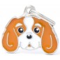 Médaille Chien Cavalier King Blenheim Médaille Chien Cavalier King Blenheim