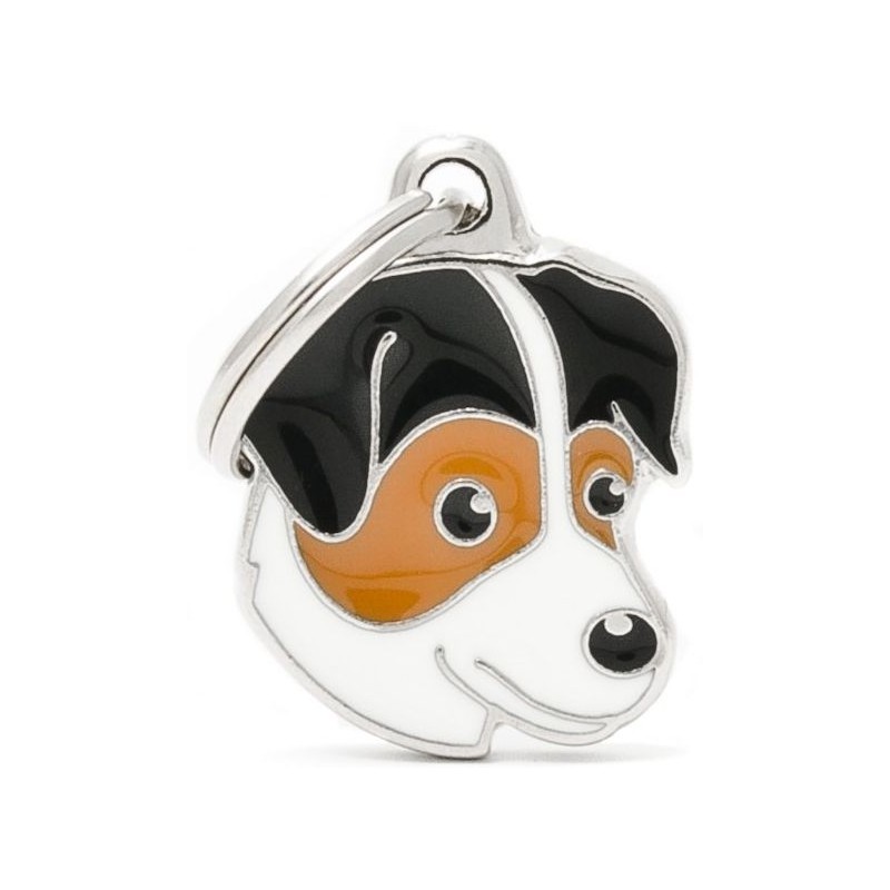 Médaille Chien Jack Russell Tricolor Médaille Chien Jack Russell Tricolor