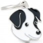 Médaille Chien Jack Russell Noir Médaille Chien Jack Russell Noir