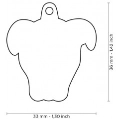 Médaille Chien Dogue Argentin - 18,90 € - My Family - 3000000171783 - Ornibird SRL