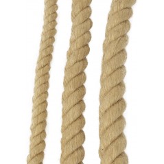 Corde d'escalade en Jute avec attache en acier 2,5x500cm - Wagner - 35,25 € - Wagner - 4038374720343 - Ornibird SRL