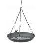 Abreuvoir pour oiseaux à suspendre métal 30cm Gris - Trixie