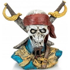 Crâne Pirate 5 11,5x5,5x11,5cm - Giganterra G04-00601 Giganterra 7,35 € Ornibird