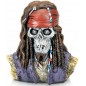 Crâne Pirate 7 10x6,5x12cm - Giganterra