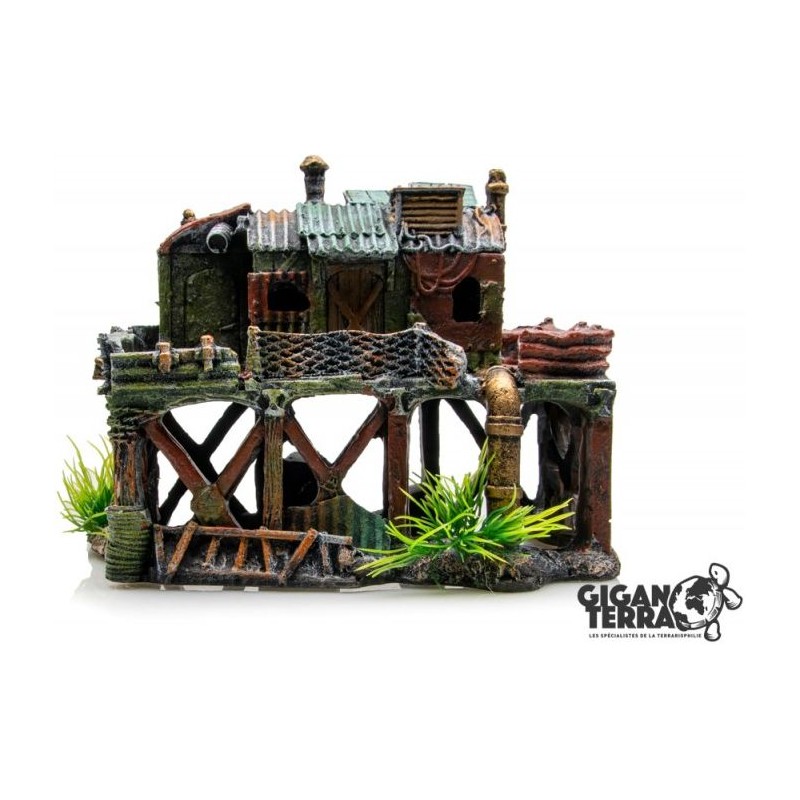 Maison sur pilotis 00748 20x13,8x15cm - Giganterra