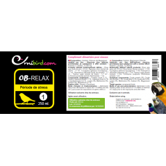 OB-RELAX - Période de stress 250ml - Ornibird.com OB001 Private Label - Ornibird 17,10 € Ornibird