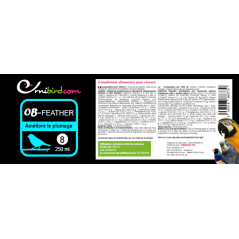 OB-FEATHER - Améliore le plumage 250ml - Ornibird.com OB008 Private Label - Ornibird 14,10 € Ornibird