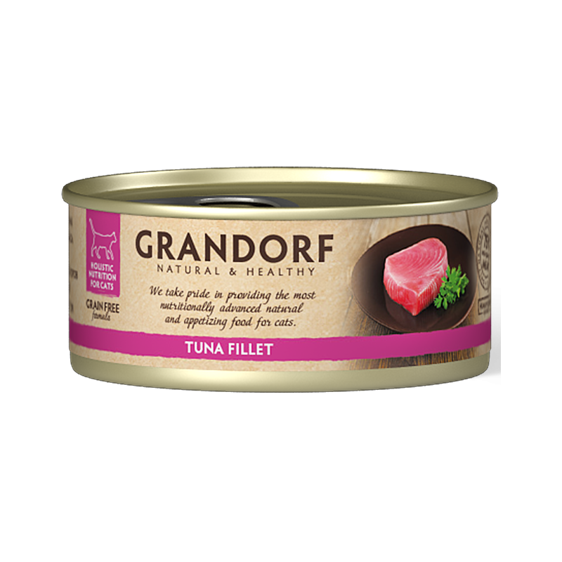 Chat Filet de Thon 70gr - Grandorf Chat Filet de Thon 70gr - Grandorf
