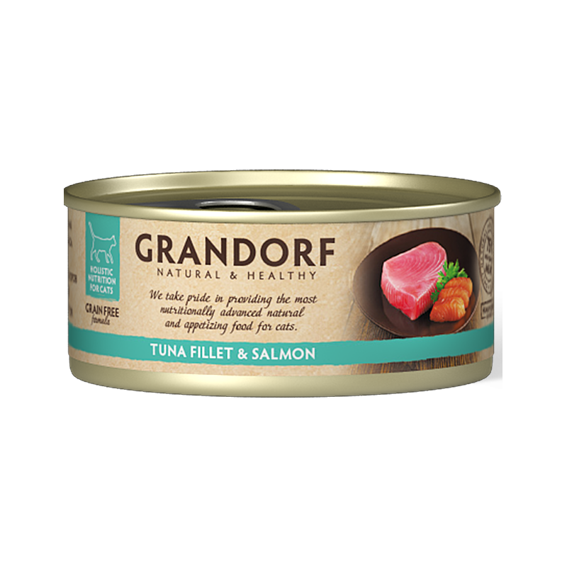 Chat Filet de Thon et Filet de Saumon 70gr - Grandorf GDCW1107 Grandorf 1,90 € Ornibird
