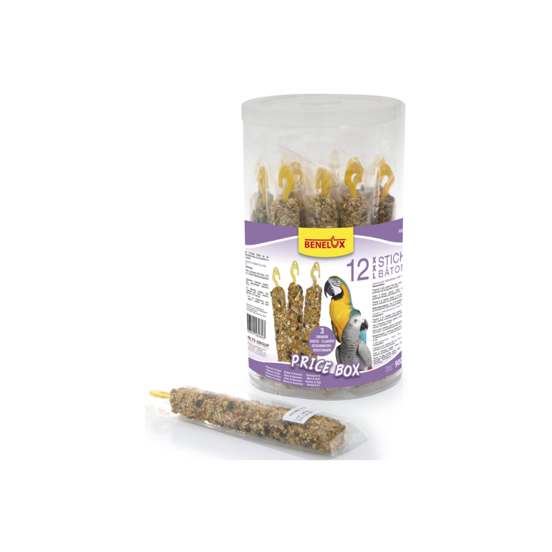 Coffret Promo 12 crackers XXL Perroquets