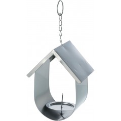 Combi 3 Nichoirs et 1 Mangeoire avec toit de couleur - 29,95 € - Kinlys - 5400351173579 - Ornibird SRL