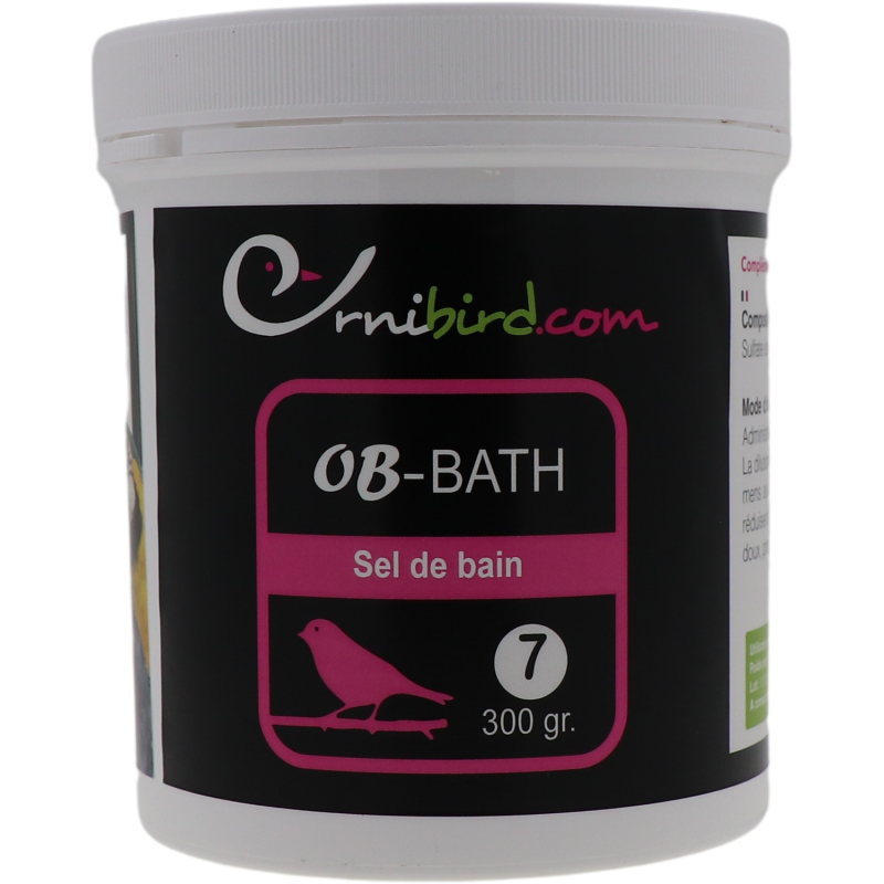 OB-BATH - Sel de bain 300gr - Ornibird.com OB007 Private Label - Ornibird 11,05 € Ornibird