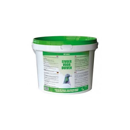 Pâtée aux oeufs pigeons (environ 5kg) 8L - DHP à 21,00 € - DHP - 33067 - Reproduction et énérgie