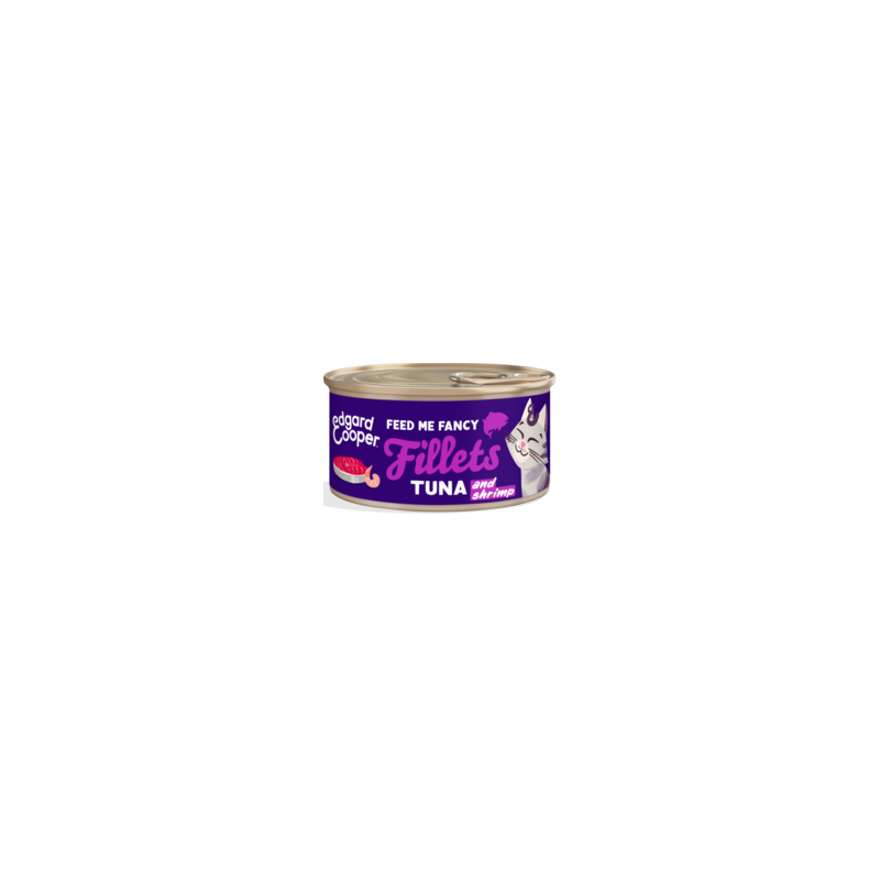 Adult Filets de thon et Crevettes 70gr - Edgard & Cooper