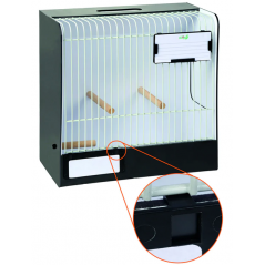 Porte étiquette pour cages d'exposition à 1,50 € - Smisdom Plastics - 920IDS - Cages pour expositions