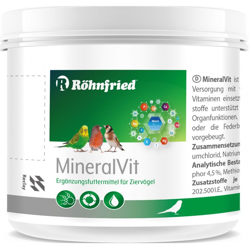 MinéralVit 200gr - Röhnfried 11657 Röhnfried - Dr Hesse Tierpharma GmbH & Co 6,50 € Ornibird MinéralVit 200gr - Röhnfried 11657 Röhnfried - Dr Hesse Tierpharma GmbH & Co 6,50 € Ornibird