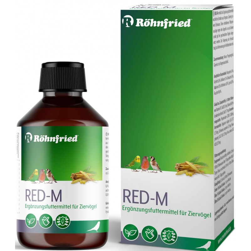 Red-M 100ml - Röhnfried 11651 Röhnfried - Dr Hesse Tierpharma GmbH & Co 7,60 € Ornibird Red-M 100ml - Röhnfried 11651 Röhnfried - Dr Hesse Tierpharma GmbH & Co 7,60 € Ornibird