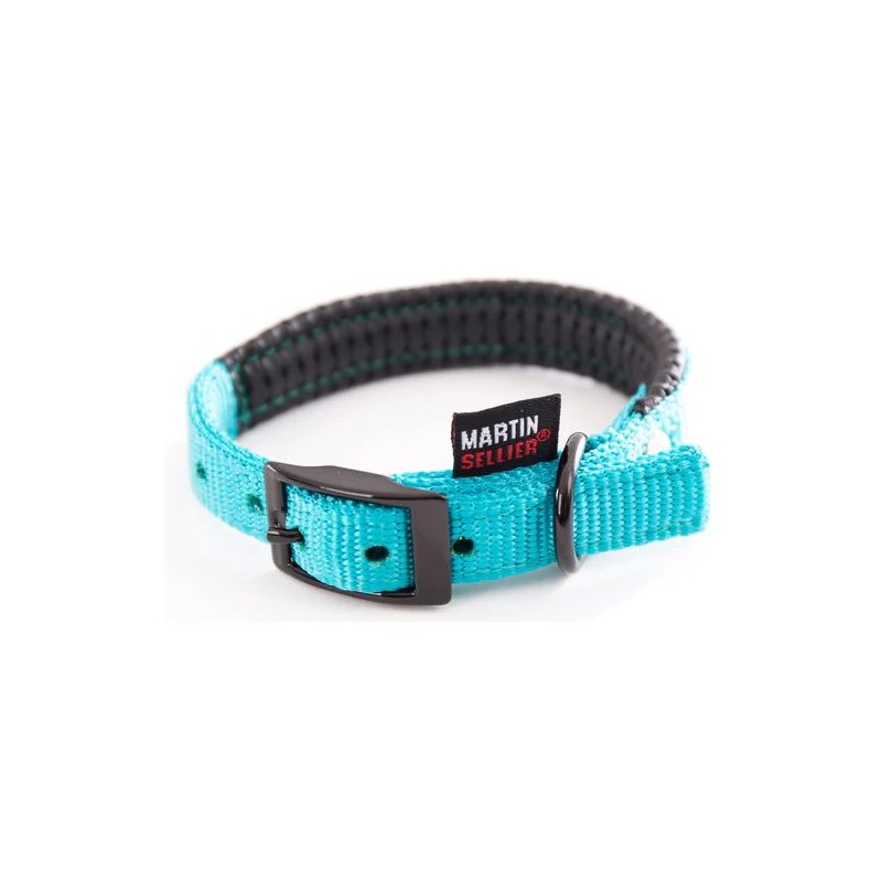 Collier Confort 25mm-65cm Turquoise - Martin Sellier MS12183.9 Martin Sellier 12,55 € Ornibird