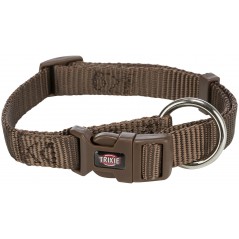Premium Collier S 25-40cm/15mm Noisette - Trixie à 3,99 € - Trixie - 202226 - Nylon prémium couleur unie