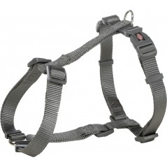 Premium Harnais L-XL 75-120cm/25mm Gris Graphite - Trixie à 17,99 € - Trixie - 203516 - Nylon prémium couleur unie