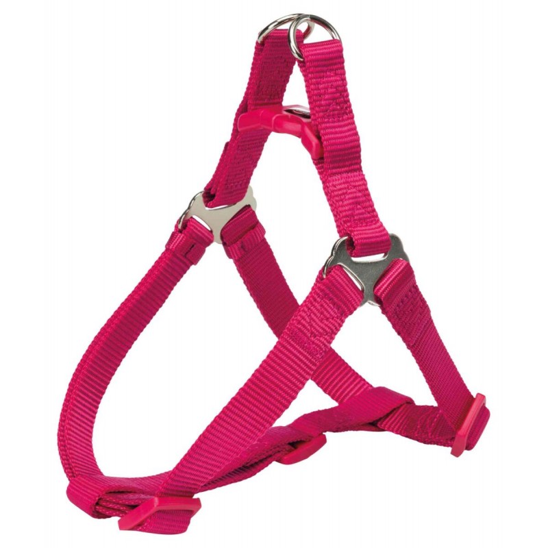 Premium Harnais One Touch S 40-50/15mm Fushia - Trixie
