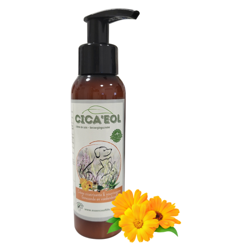 Cica'eol Pommade cicatrisante non grasse 100ml - Essence of Life (chien, chat, rongeur) CICA125 Essence Of Life 15,90 € Ornibird