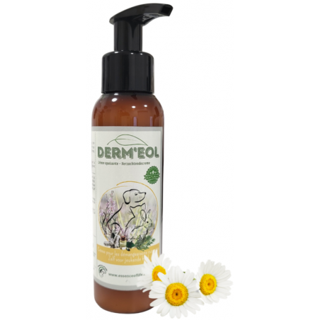 Derm'eol Crème pour pour les démangeaisons 100ml - Essence of Life (chien, chat, rongeur) à 14,90 € - Essence Of Life - DERMC...