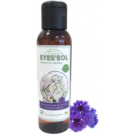 Eyes'eol Lotion douce pour les yeux 100% hydrolats 100ml - Essence of Life (chien, chat, rongeur) à 12,90 € - Essence Of Life...