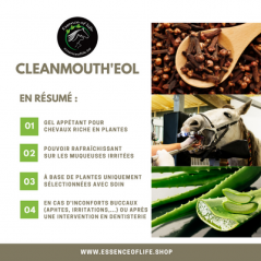 Cleanmouth'eol Gel nettoyant pour les soins buccaux 60ml - Essence of Life CHEV-1322 Essence Of Life 23,90 € Ornibird