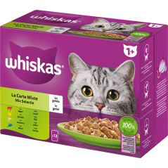 Les repas Classiques en Sauce Junior 12x85g - Whiskas - 6,95 € - Whiskas - 4008429155932 - Ornibird SRL