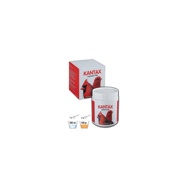 Kantax, colorant pour les oiseaux à facteur rouge 250gr - Easyyem Kantax, colorant pour les oiseaux à facteur rouge 250gr - Easyyem