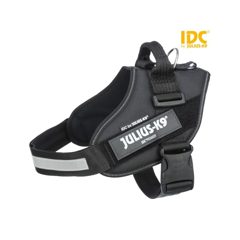 Harnais Power Julius-K9 XL/2 71-96cm/50mm Noir - Julius