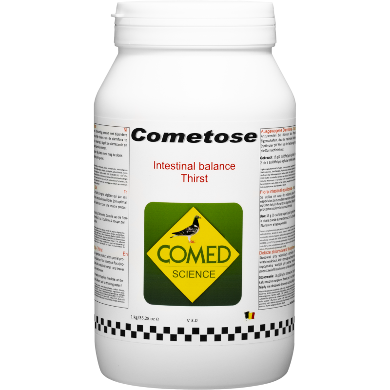 Cometose, conditioneur intestinal contre les fientes liquides 1kg - Comed 82107 Comed 68,35 € Ornibird