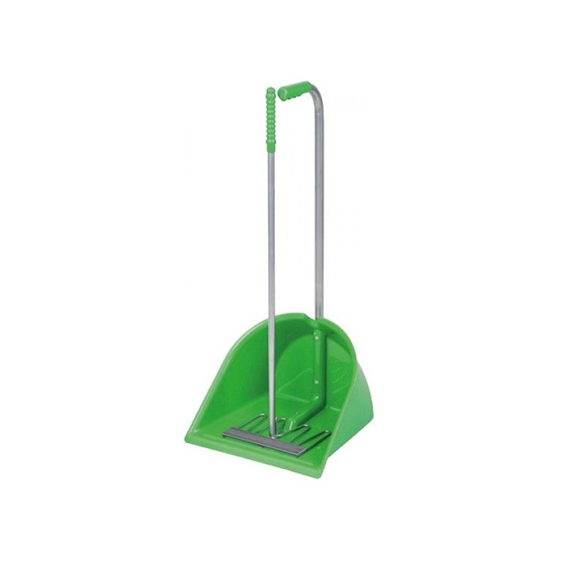 Pelle et rateau à crottins 90cm Vert