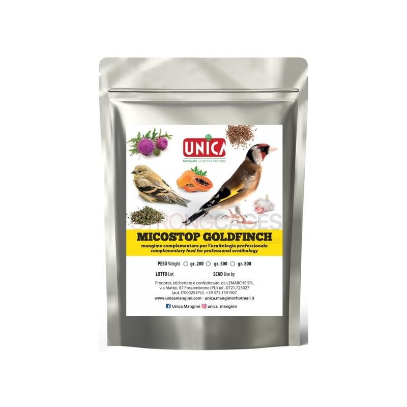 Micostop Goldfinch 200gr - Unica Micostop Goldfinch 200gr - Unica