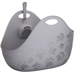 Toilette pour chat gris à 26,65 € - Kerbl - VAN1510395 - Bacs à chat