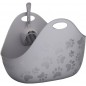 Toilette pour chat gris