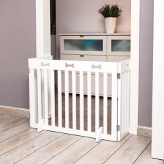 Barrière pour chiens 82–124×61cm, 3 parties - Trixie à 90,00 € - Trixie - 39456 - Autres
