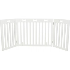 Barrière pour chiens 82–124×61cm, 3 parties - Trixie - 90,00 € - Trixie - 4011905394565 - Ornibird SRL