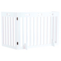 Barrière pour chiens 82–124×61cm, 3 parties - Trixie - 90,00 € - Trixie - 4011905394565 - Ornibird SRL