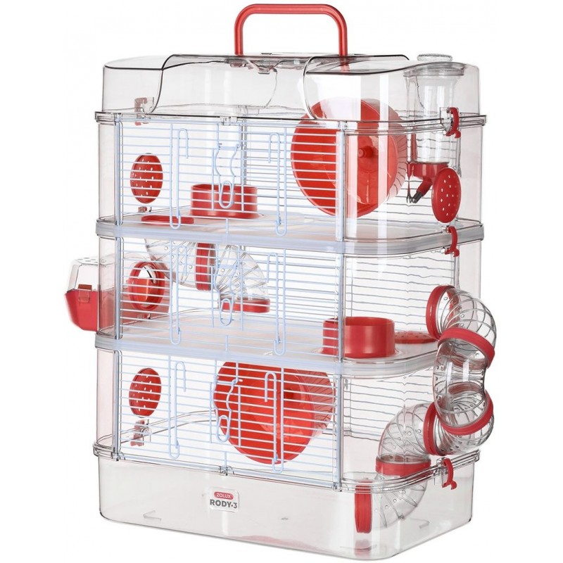 Cage Rody.3 Trio Grenadine 41x27x53cm 206023 Zolux 79,00 € Ornibird