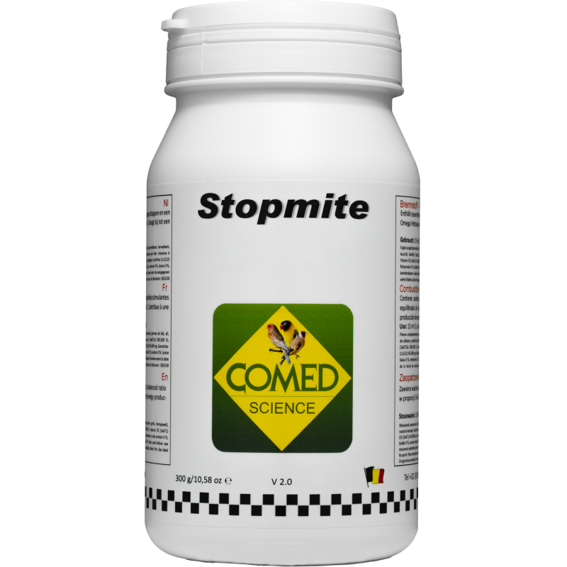 Stopmite Bird, contre les poux rouges chez les oiseaux 300gr - Comed Stopmite Bird, contre les poux rouges chez les oiseaux 300gr - Comed