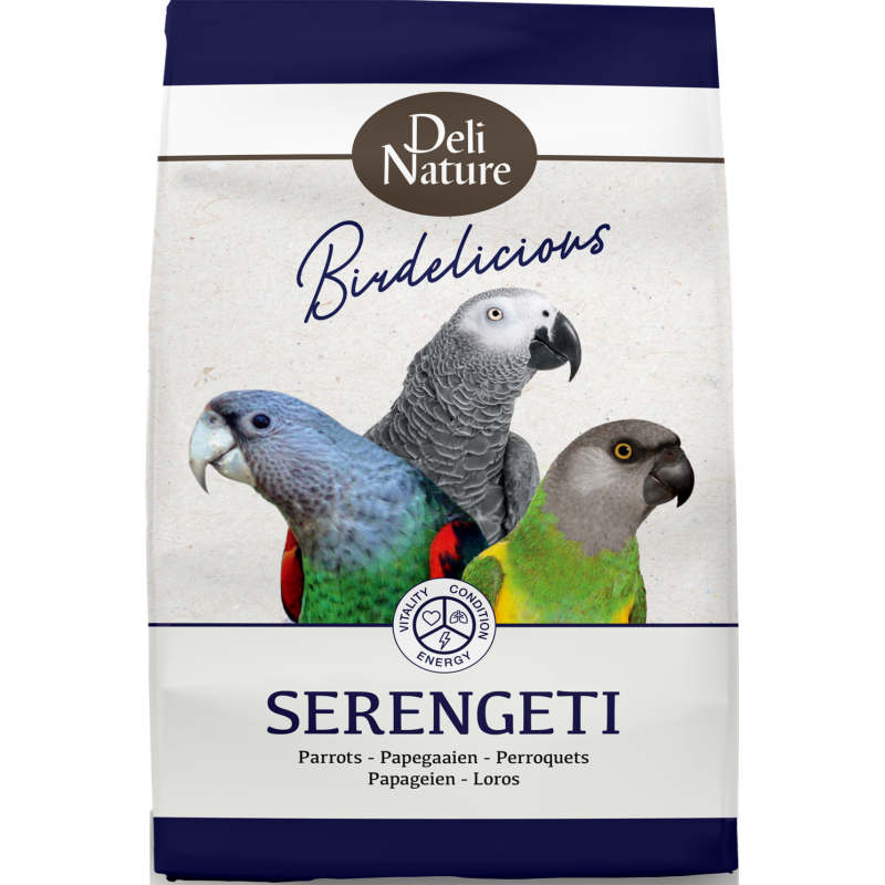 Birdelicious Amazonas Perroquets Serengeti 2kg - Deli Nature 028528 Deli Nature 13,15 € Ornibird